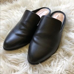 Who What Wear Faux Snakeskin Mules